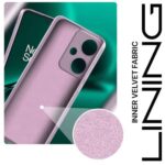 Back Cover for 1+ OnePlus Nord CE 3 5G | Ultra Slim Soft Rubberised Case | Inner Velvet Fabric Lining | Matte Silicone Flexible Mobile Case | Camera Protection - Lilac - Image 5