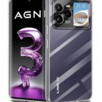 Crystal Clear Transparent Back Case Cover for Lava Agni 3 5G | Full Device & Camera Protection Shockproof TPU | Flexible Silicone Back Cover Case Transparent