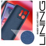 kelpuj Back Cover for Motorola Moto Edge 50 Pro | Ultra Slim Soft Rubberised Case | Inner Velvet Fabric Lining | Matte Silicone Flexible Mobile Case | Camera Protection - Blue - Image 5