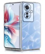 Crystal Clear Transparent Back Case Cover for Oppo F25 Pro 5G | Full Device & Camera Protection Shockproof TPU | Flexible Silicone Back Cover Case Transparent
