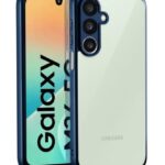 Shockproof Hybrid Back Cover for Samsung Galaxy M36 5G |Samsung Galaxy F36 5G Hard Slim fit Back Case | PC & TPU | Clear Transparent Case Blue