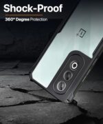 Shock Proof Clear Back Case Mobile Cover for 1+ OnePlus Nord CE 4 5G (Hard | Hybrid PC + TPU | Full Armour Device & Camera Protection | Earthy Black) - Image 5