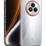 Transparent Back Cover Case for Realme Narzo 80 Pro 5G | Raised Bumps for Full Device & Camera Protection Shockproof TPU Silicone Back Case Mobile Cover Transparent