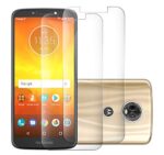 Unbreakable Nano Film Glass [ Flexible Like a Screen Guard, Harder That a Tempered Glass ] Screen Protector for Motorola Moto E5 Plus (Pack of 2)