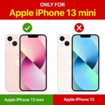 Shock Proof Flip Cover Back Case for Kelpuj Shock Proof Flip Cover Back Case Cover Compatible With Apple Iphone 13 Mini (Flexible | Leather Finish | Card Pockets Wallet & Stand | Black) | Magnetic Wallet Leather Case with Stand - Image 3