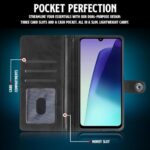 Shock Proof Flip Cover Back Case for Redmi A4 5G | Magnetic Wallet Leather Case with Stand - Image 7