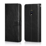 Shock Proof Flip Cover Back Case for Realme X | Magnetic Wallet Leather Case with Stand
