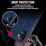 Shock Proof Flip Cover Back Case for Oppo F19 Pro | Magnetic Wallet Leather Case with Stand - Image 7