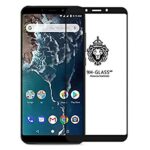 Premium Full Glue Full EdgeEdge Screen Protection Tempered Glass For XIAOMI MI A2  Black