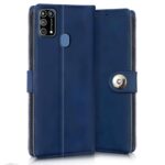 Shock Proof Flip Cover Back Case for Samsung Galaxy M31 | Magnetic Wallet Leather Case with Stand - Image 5