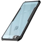 Shock Proof Clear Back Cover Case Mobile Cover for Apple iPhone 5S | 5 | 5 SE (Hard | Hybrid PC + TPU | Full Armour Device & Camera Protection | Black)