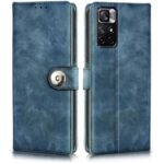 Shock Proof Flip Cover Back Case for Redmi Note 11T 5G | Magnetic Wallet Leather Case with Stand