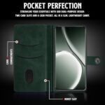 Shock Proof Flip Cover Back Case for Realme Gt 6T 5G | Magnetic Wallet Leather Case with Stand - Image 7