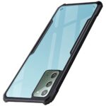 Shock Proof Clear Back Cover Case Mobile Cover for Samsung Galaxy Note 20 (Hard | Hybrid PC + TPU | Full Armour Device & Camera Protection | Black)