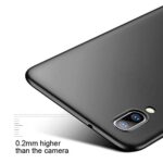 All Angle Protection 360 Degree Ultra-Slim Fit [ Non-Slip ] [ Anti-Scratch Resistant ] Shell Lightweight Rubberised Matte Hard Case Back Cover for Samsung Galaxy M10 M 10 - Pitch Black - Image 2