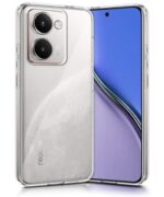 Transparent Back Cover Case for Realme P3 Ultra 5G | Raised Bumps for Full Device & Camera Protection Shockproof TPU Silicone Back Case Mobile Cover Transparent - Image 3