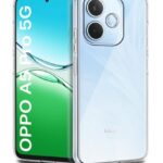 kelpuj Transparent Back Cover Case for Oppo A5 Pro 5G | Raised Bumps for Full Device & Camera Protection Shockproof TPU Silicone Back Case Mobile Cover Transparent