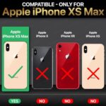 Shock Proof Flip Cover Back Case for Apple Iphone Xs Max | Magnetic Wallet Leather Case with Stand - Image 3