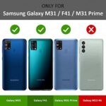 Shock Proof Flip Cover Back Case for Samsung Galaxy M31 / F41 / M31 Prime | Magnetic Wallet Leather Case with Stand - Image 3