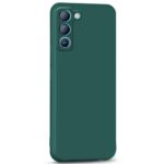 Back Cover for Tecno Pop 5 Pro | Tecno Pop 5 LTE | Ultra Slim Soft Rubberised Case | Inner Velvet Fabric Lining | Matte Silicone Flexible Mobile Case | Camera Protection - Green - Image 3