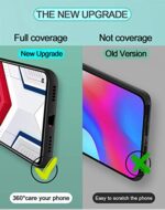 Protective Combat Series Shockproof Line Gradient Textured case with Scratch Resistant, Anti Slip, Camera Protection for Samsung Galaxy M52 5G  Textured Green - Image 7