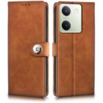 Shock Proof Flip Cover Back Case for Vivo Y200 Pro 5G | Magnetic Wallet Leather Case with Stand