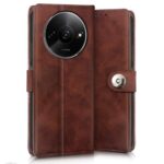 Shock Proof Flip Cover Back Case for Mi Redmi A3 | Magnetic Wallet Leather Case with Stand - Image 3