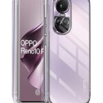 Crystal Clear Transparent Back Case Cover for Oppo Reno 10 Pro 5G | Full Device & Camera Protection Shockproof TPU | Flexible Silicone Back Cover Case Transparent
