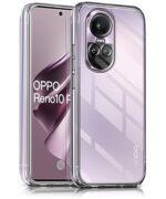 Crystal Clear Transparent Back Case Cover for Oppo Reno 10 Pro 5G | Full Device & Camera Protection Shockproof TPU | Flexible Silicone Back Cover Case Transparent