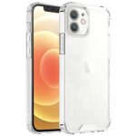 Ultra-Hybrid Clear Back Case Cover Designed for iPhone 12 | Sleek Hard Back | Cushion Edge Technology Shockproof Drop & Camera Protection Bump Transparent