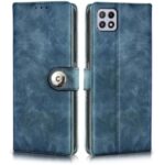 Shock Proof Flip Cover Back Case for Samsung Galaxy A22 5G | Magnetic Wallet Leather Case with Stand