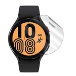 Unbreakable Screen Guard Protector for Samsung Galaxy Watch 4 44MM Smartwatch | HD Ultra Clear Scratch Proof Antishock Impossible Fibre Nano Film  Transparent (Pack of 2) - Image 3