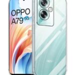 Crystal Clear Transparent Back Case Cover for Oppo A79 5G | Full Device & Camera Protection Shockproof TPU | Flexible Silicone Back Cover Case Transparent