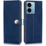 Shock Proof Flip Cover Back Case for Iqoo Z6 Lite 5G | Magnetic Wallet Leather Case with Stand