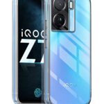 Crystal Clear Transparent Back Case Cover for iQOO Z7 5G | iQOO Z7s 5G | Full Device & Camera Protection Shockproof TPU Silicone Back Cover Case Transparent