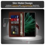 Shock Proof Flip Cover Back Case for Realme P2 Pro 5G | Magnetic Wallet Leather Case with Stand - Image 5