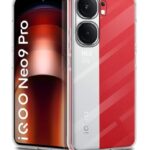 Crystal Clear Transparent Back Case Cover for iQOO Neo 9 Pro 5G | Full Device & Camera Protection Shockproof TPU | Flexible Silicone Back Cover Case Transparent
