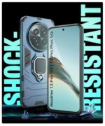 Shock Proof Back Case Mobile Cover for Realme 13 Pro 5G | Realme 13 Pro Plus 5G | Back Cover Case (Tough Armor | Hybrid PC + TPU | Ring Holder & in-Built Kickstand | Blue) - Image 7