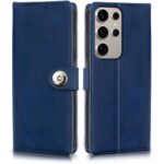 Shock Proof Flip Cover Back Case for Samsung Galaxy S24 Ultra 5G | Magnetic Wallet Leather Case with Stand