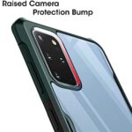 Shock Proof Clear Protective Back Case for Oppo A55 4G - AirEDGE Technology | 360 Degree Camera Protection | Transparent Hybrid Back Case Mobile Cover - Green - Image 4