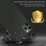 Polycarbonate Translucent Hybrid Back Case Cover for Oppo A74 5G Smoked Matte Back | 360 Degree Protection | Protective Hard Case (Black Bumper) - Image 5