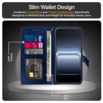 Shock Proof Flip Cover Back Case for 1+ Oneplus Nord Ce 5 5G | Magnetic Wallet Leather Case with Stand - Image 7