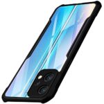 Shock Proof Clear Back Cover Case Mobile Cover for Realme 9 Pro Plus 5G | Realme 9 4G (Hard | Hybrid PC + TPU | Full Armour Device & Camera Protection | Black)
