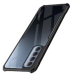 Polycarbonate Shock Proof Clear Protective Back Cover for Oppo Reno 4 Pro - AirEDGE Technology | 360 Degree Camera Protection | Back Cover Mobile Cover for Oppo Reno4 Pro - Black