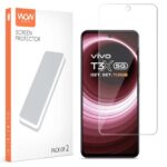 Unbreakable Nano Film Glass Screen Protector for Vivo T3x 5G [ Flexible like a Screen Guard, Harder than a Tempered Glass ]  Pack Of 2 - Image 3