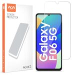 Unbreakable Nano Film Glass Screen Protector for Samsung Galaxy M06 5G | Galaxy F06 5G [ Flexible like a Screen Guard, Harder than a Tempered Glass ]  Pack Of 2 - Image 3