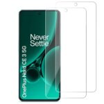 Unbreakable Nano Film Glass Screen Protector for OnePlus Nord CE 3 [ Flexible like a Screen Guard, Harder than a Tempered Glass ]  Pack Of 2