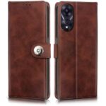 Shock Proof Flip Cover Back Case for Oppo A78 5G | Magnetic Wallet Leather Case with Stand