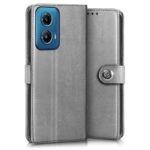Shock Proof Flip Cover Back Case for Motorola Moto G34 5G | Magnetic Wallet Leather Case with Stand - Image 5