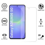 Unbreakable Nano Film Glass Screen Protector for Samsung Galaxy A36 5G | Galaxy A56 5G [ Flexible like a Screen Guard, Harder than a Tempered Glass ]  Pack Of 2 - Image 5